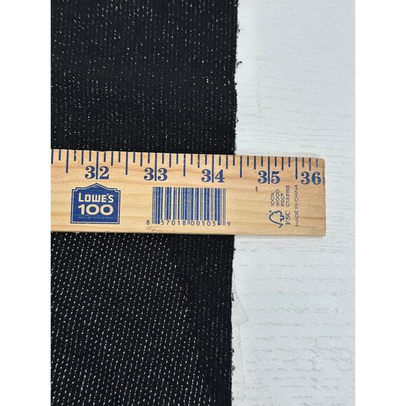 AllSaints Sami Metallic Hi Low Midi Skirt Black Twist Waist Holidays Party 0 - Picture 8 of 10